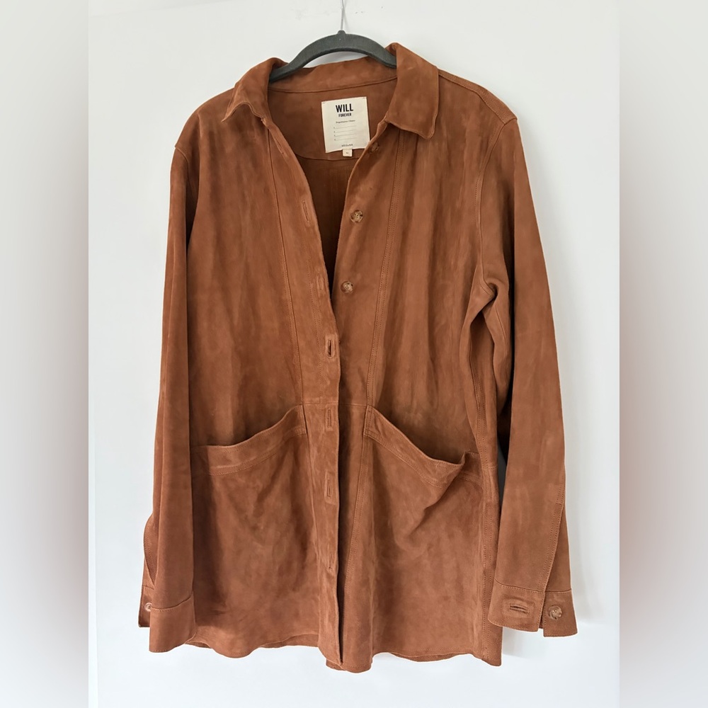 Sezane Will suede jacket